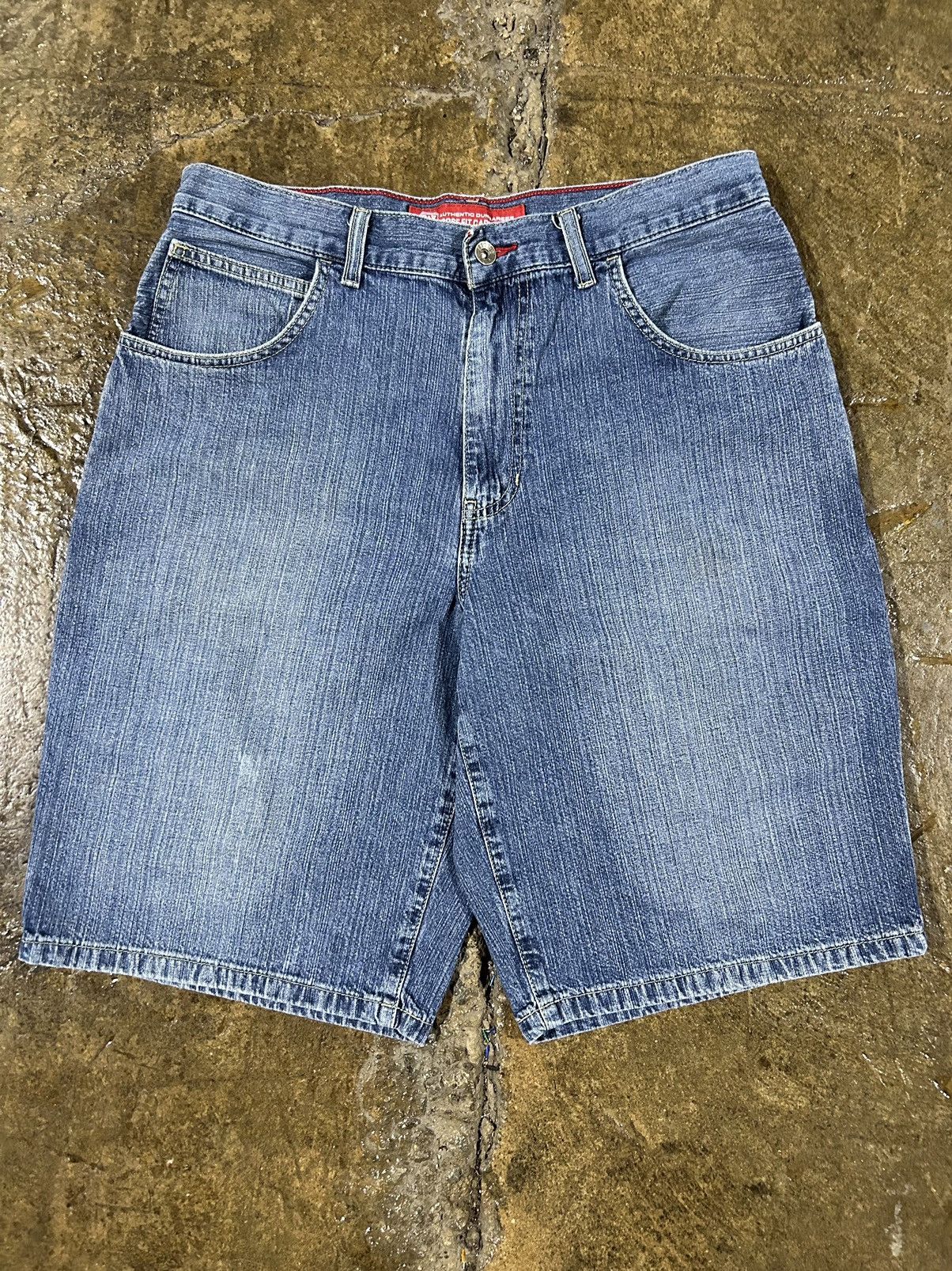 Carhartt × JNCO × Vintage Crazy Y2K Baggy Carpenter Jorts JNCO Baggy Skater Shorts Size US 33 - 4 Thumbnail