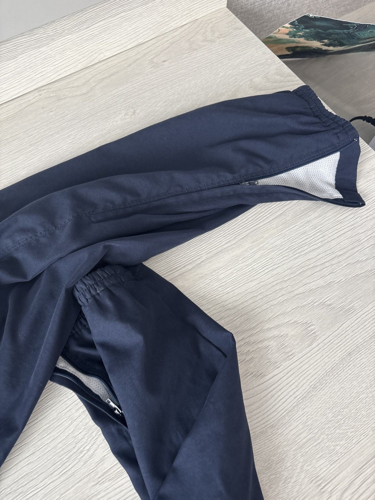 Nike Modern Navy Athletic Drawstring Pants – Minimalist Logo Size US 36 / EU 52 - 2 Thumbnail