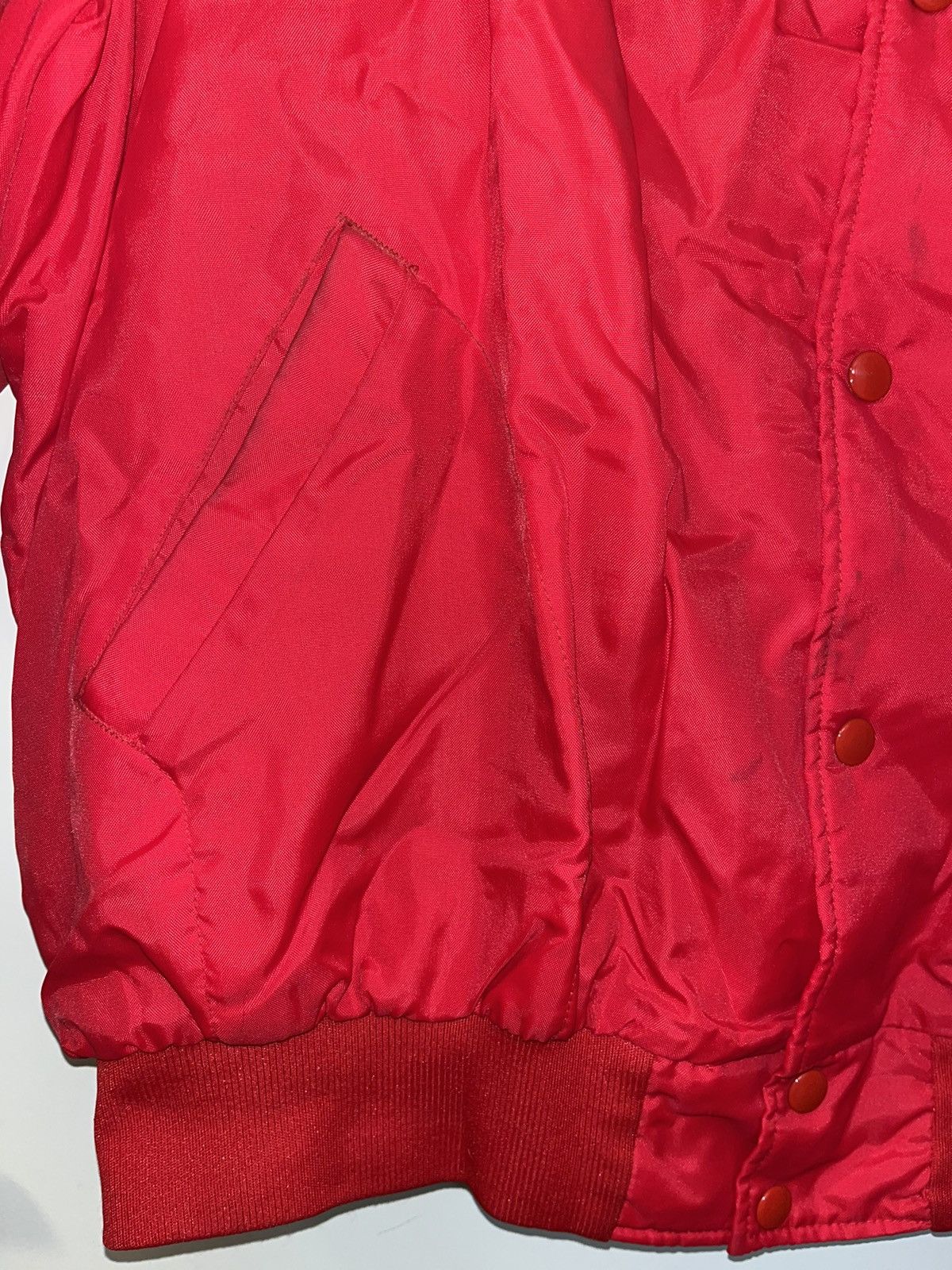 Other Crazy 80’s Faded Thrashed ERD Distressed Satin Bomber Jacket Size US XXL / EU 58 / 5 - 5 Thumbnail