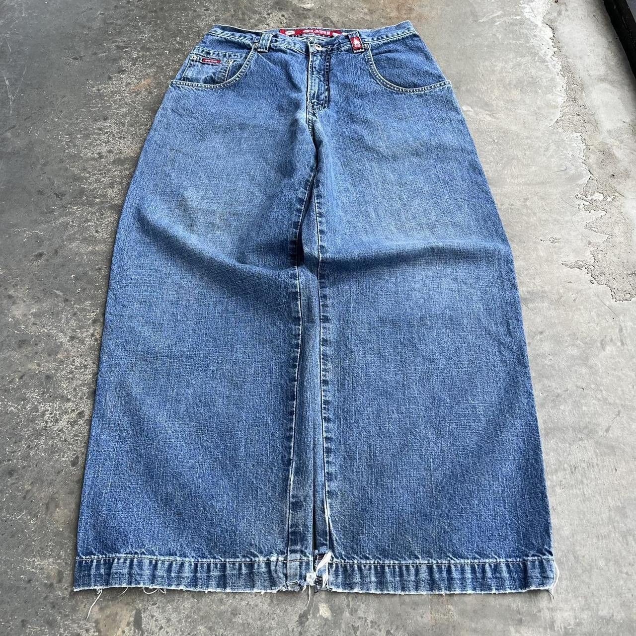 image of Jnco Men's Blue Jeans (Size 31)