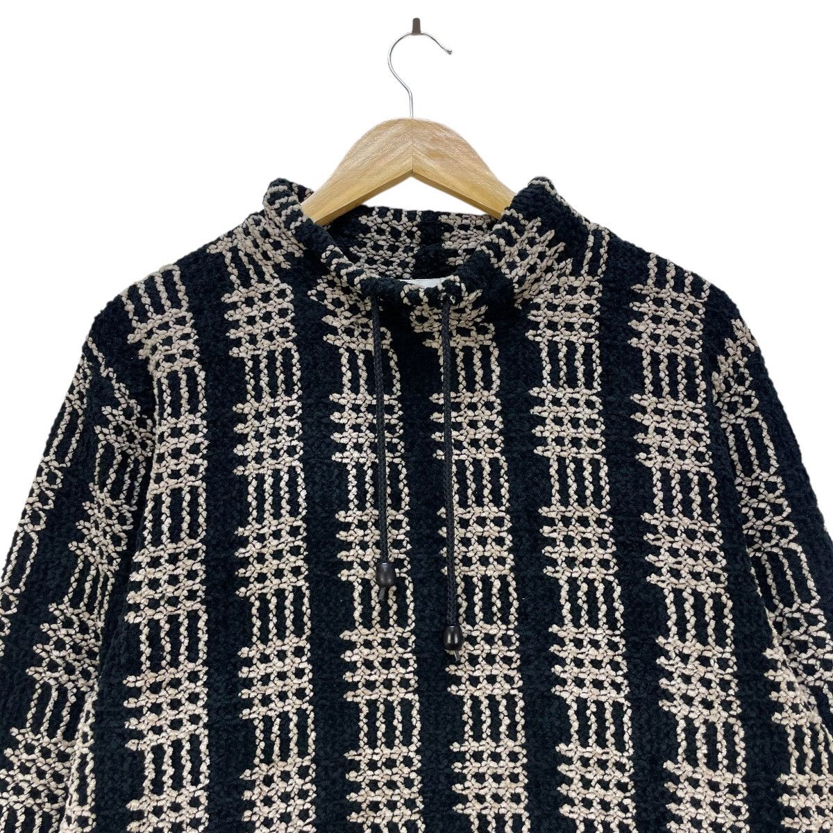 Aran Isles Knitwear 💥Vintage 90w Bashecing Femme Sweatshirt Plaid Knit Pullover Size M / US 6-8 / IT 42-44 - 4 Thumbnail