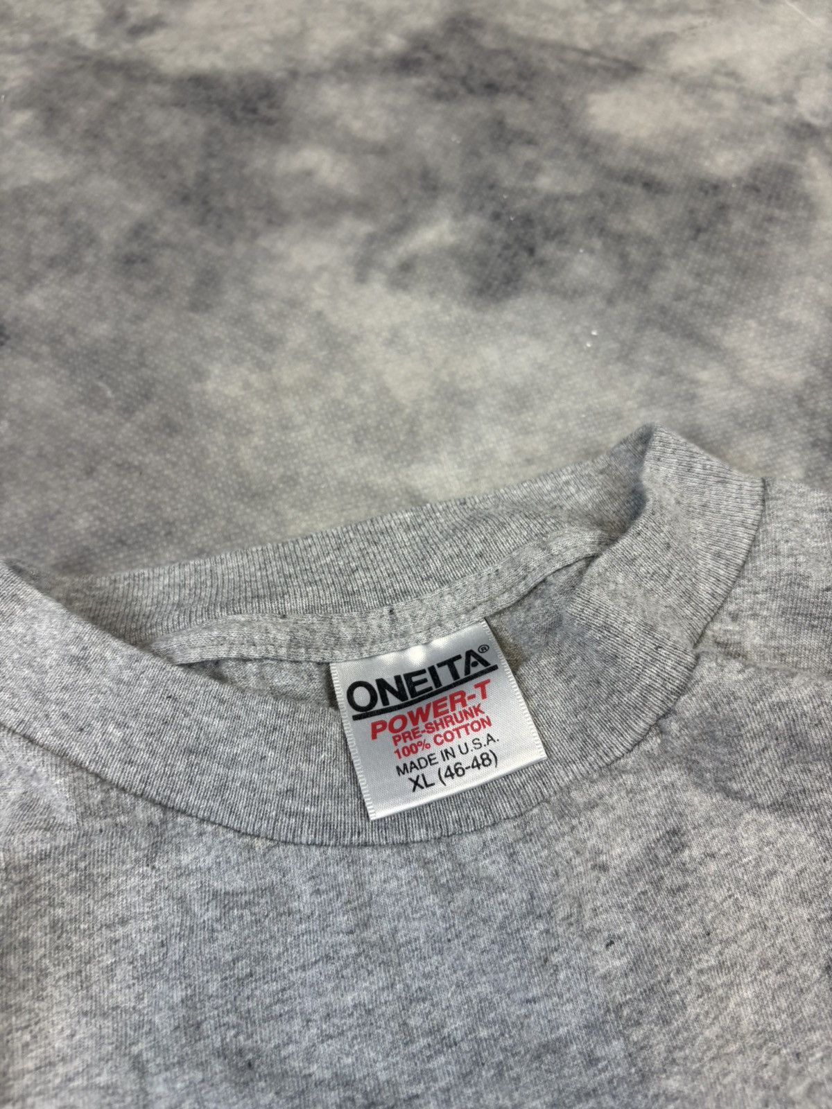 Other Oneita made in USA basic boxy t shirt blank single stitch Size US XL / EU 56 / 4 - 2 Thumbnail