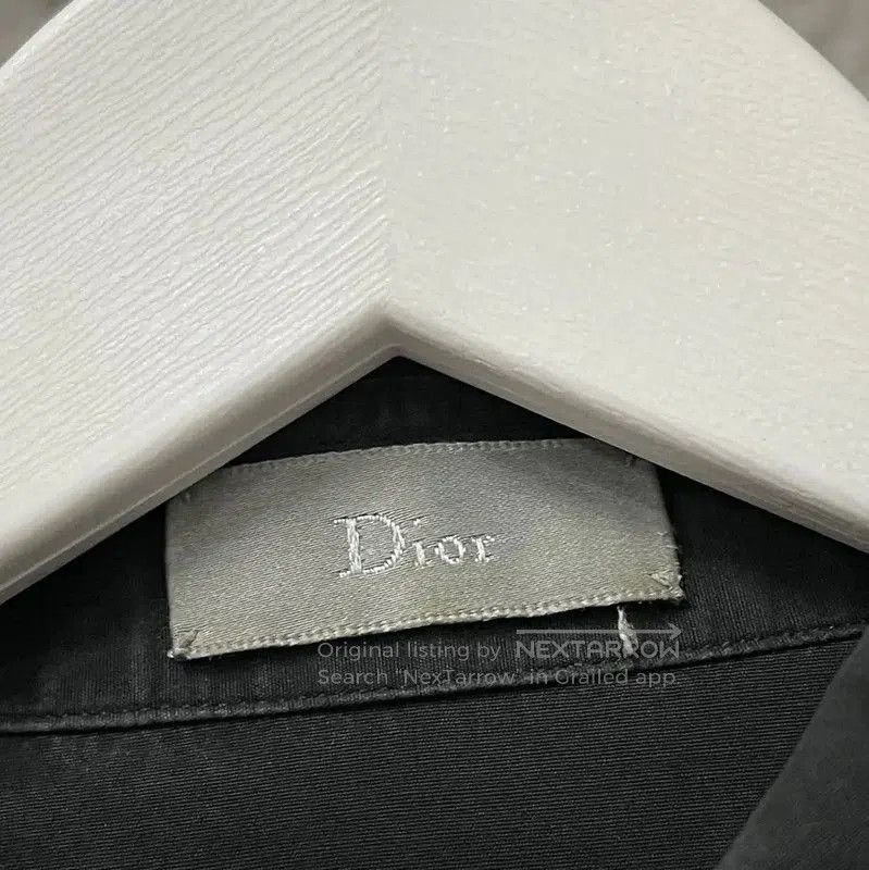 Dior Dior Black Cotton Long Sleeve Shirt . Size US M / EU 48-50 / 2 - 7 Thumbnail