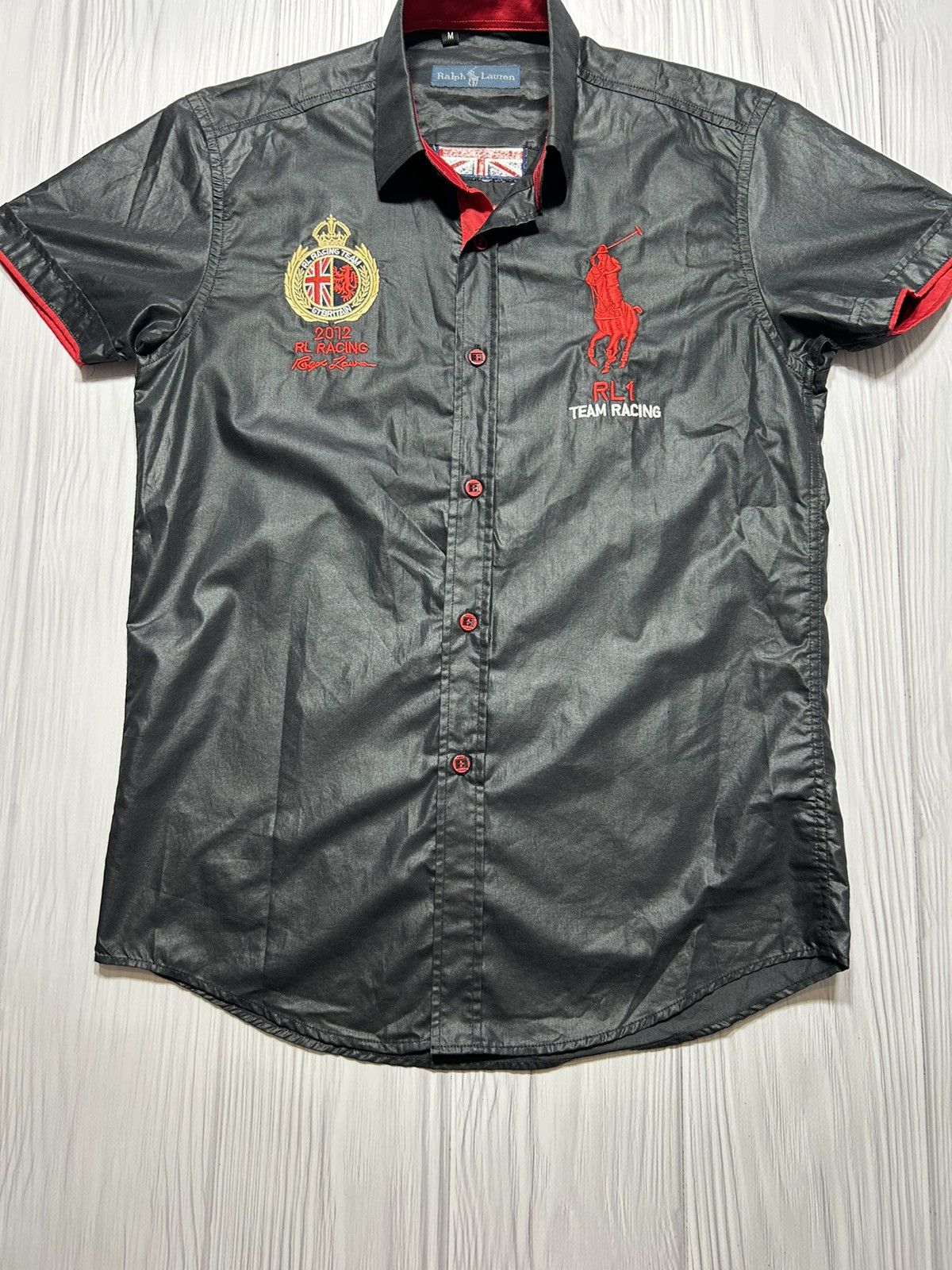 Polo Ralph Lauren Young M Polo Ralph Lauren GBR Team Racing Shirt Size US M / EU 48-50 / 2 - 5 Thumbnail