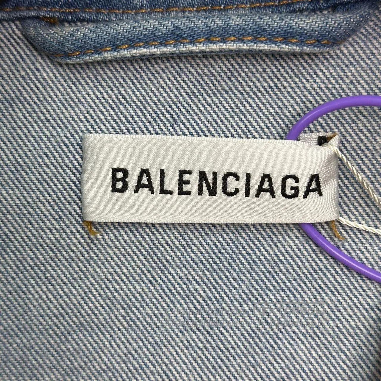 Balenciaga Balenciaga Graffiti Denim Jacket Size 36. Size US S / EU 44-46 / 1 - 3 Thumbnail
