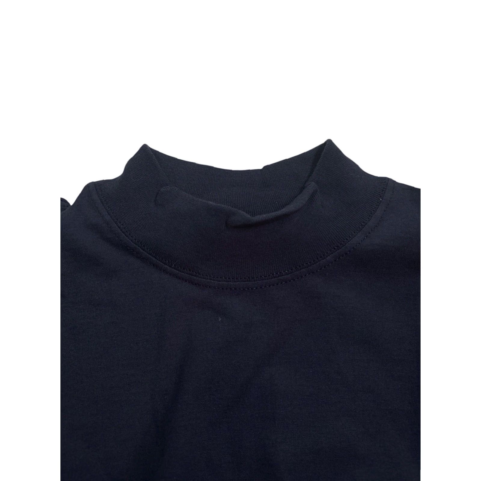 Russell Athletic VINTAGE Russell Athletic Pro Cotton Mock Neck Shirt Mens 2XL NOS NWT 90s Blue Long Sleeve T-Shirt Size US XXL / EU 58 / 5 - 4 Thumbnail