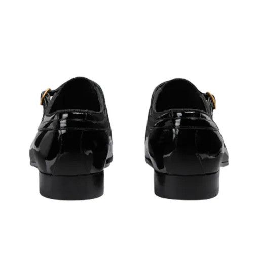 Gucci o1s1wg110125 Loafers With GG Canvas in Black Size US 6.5 / EU 39-40 - 4 Thumbnail