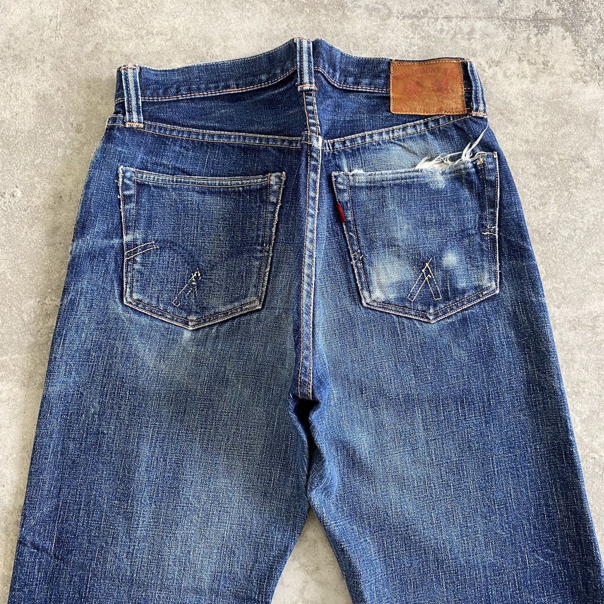 Full Count & Co. Vintage Full Count Japan Faded Blue Selvedge Denim Jeans Size US 28 / EU 44 - 14 Thumbnail