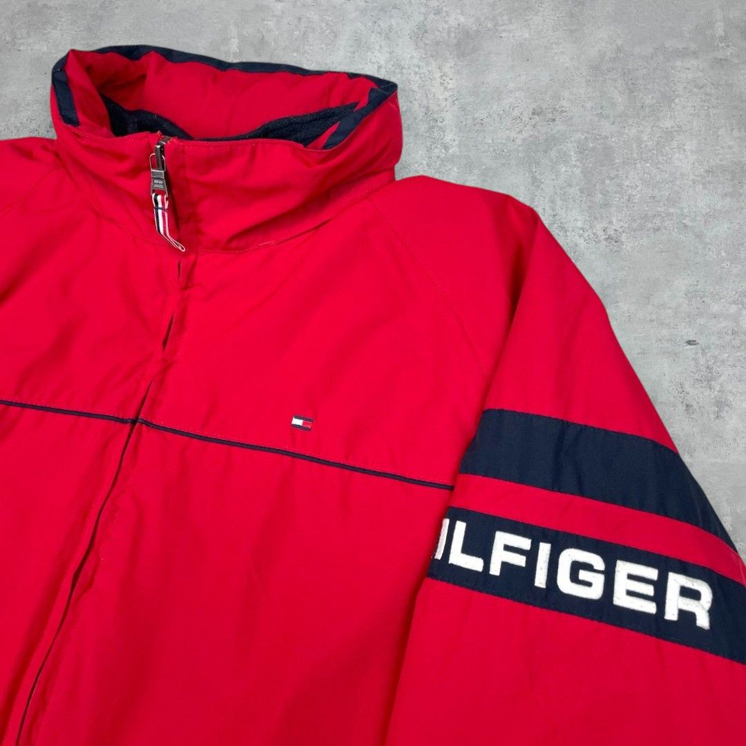 Tommy Hilfiger Vintage Tommy Hilfiger 90's heavy coat Size US XL / EU 56 / 4 - 4 Thumbnail