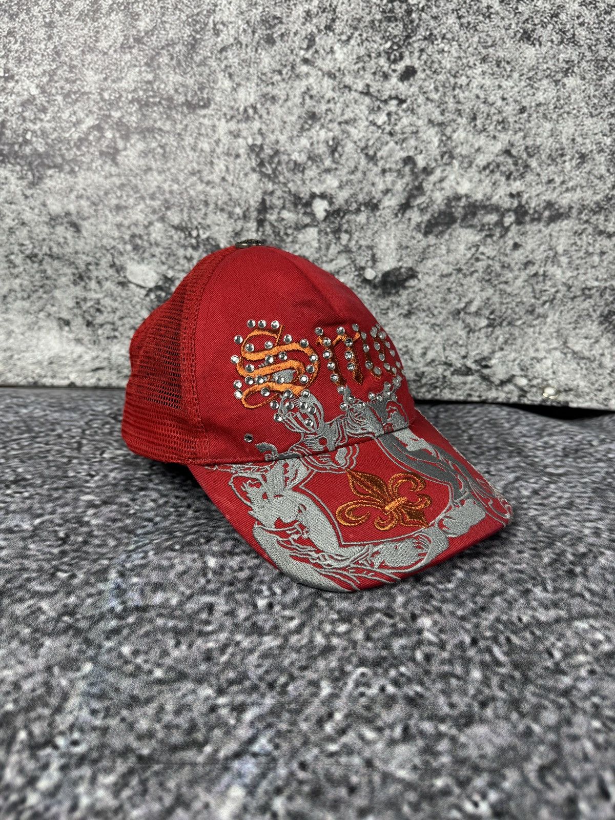 Christian Audigier Men’s Smet by Christian Audigier Baseball Cap Y2K Size 58cm Size ONE SIZE - 1 Thumbnail