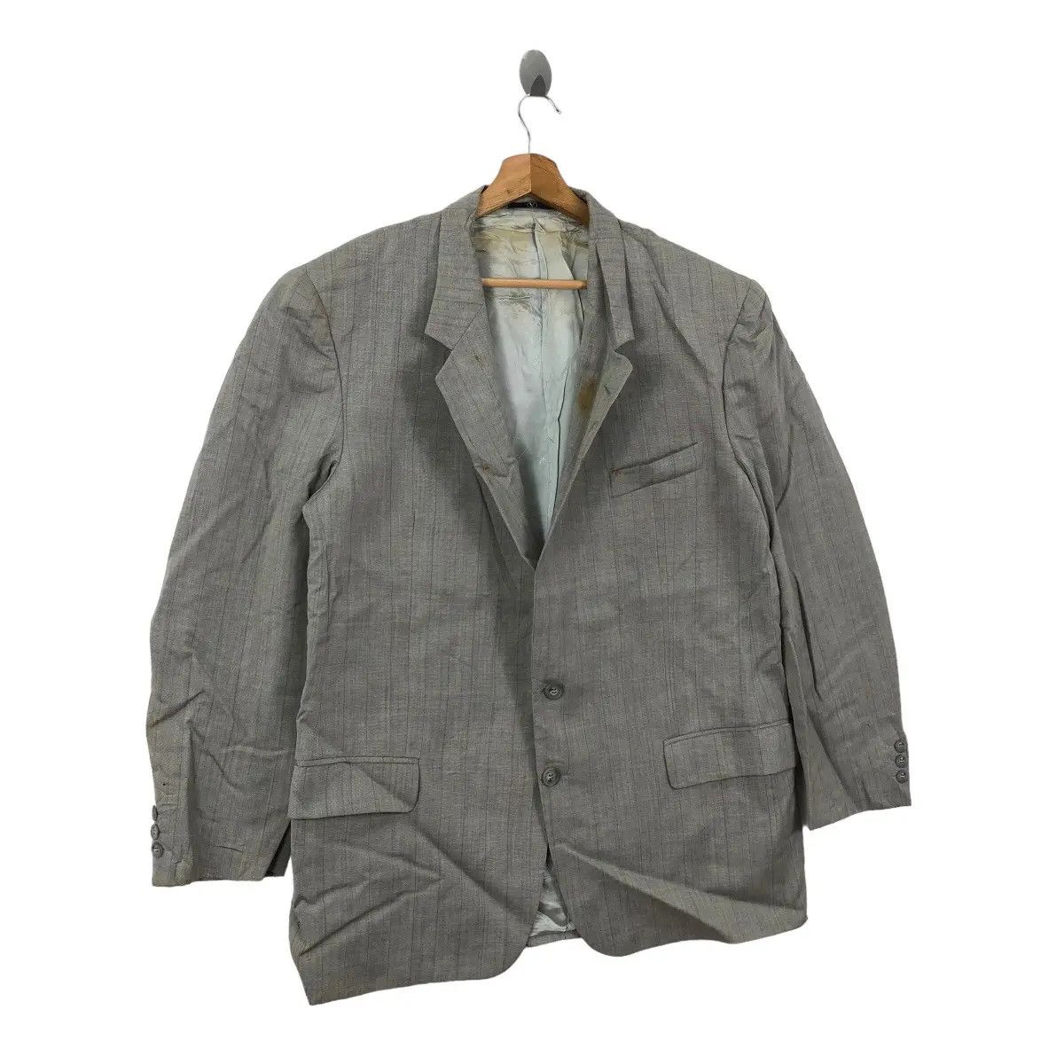 Valentino Vtg 90’ VALENTINO GARAVANI UOMO Made In Italy Blazer Pure Size 44R - 1 Thumbnail