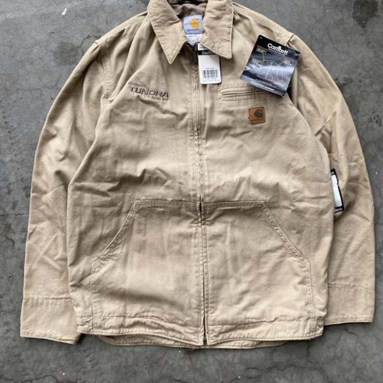 image of Carhartt Hamilton Jacket in Tan, Men's (Size Small)