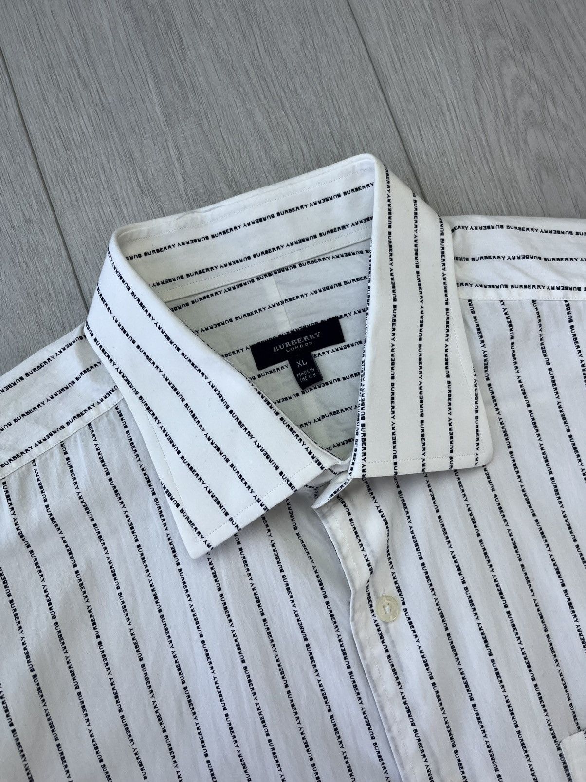 Burberry Vintage Burberry Monogram Shirt Button Ups Nova Check Rare Size US XL / EU 56 / 4 - 5 Thumbnail
