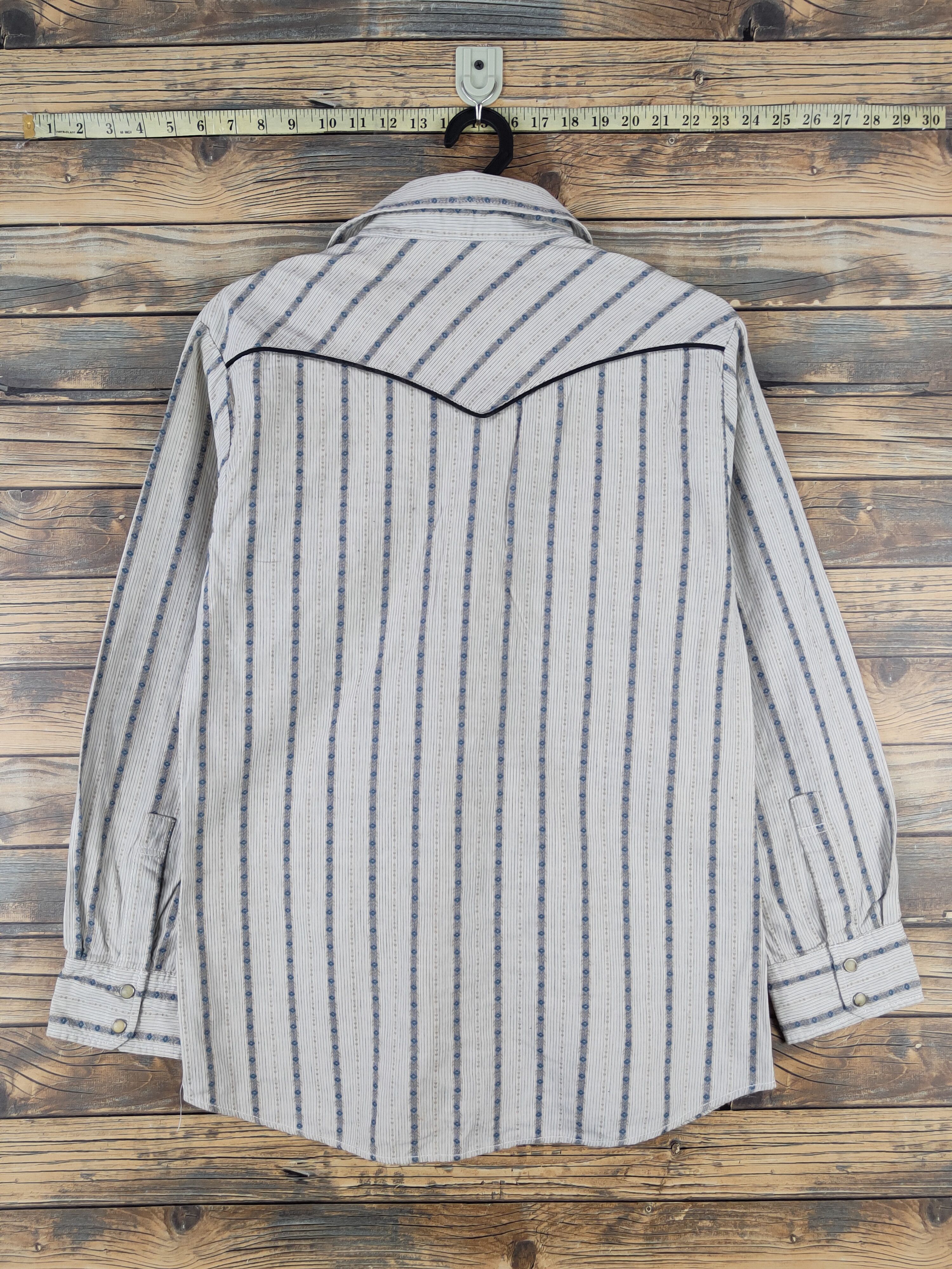 Smith's American × Vintage DL Smith's American Ivory Button Ups #026 Size M / US 6-8 / IT 42-44 - 7 Thumbnail