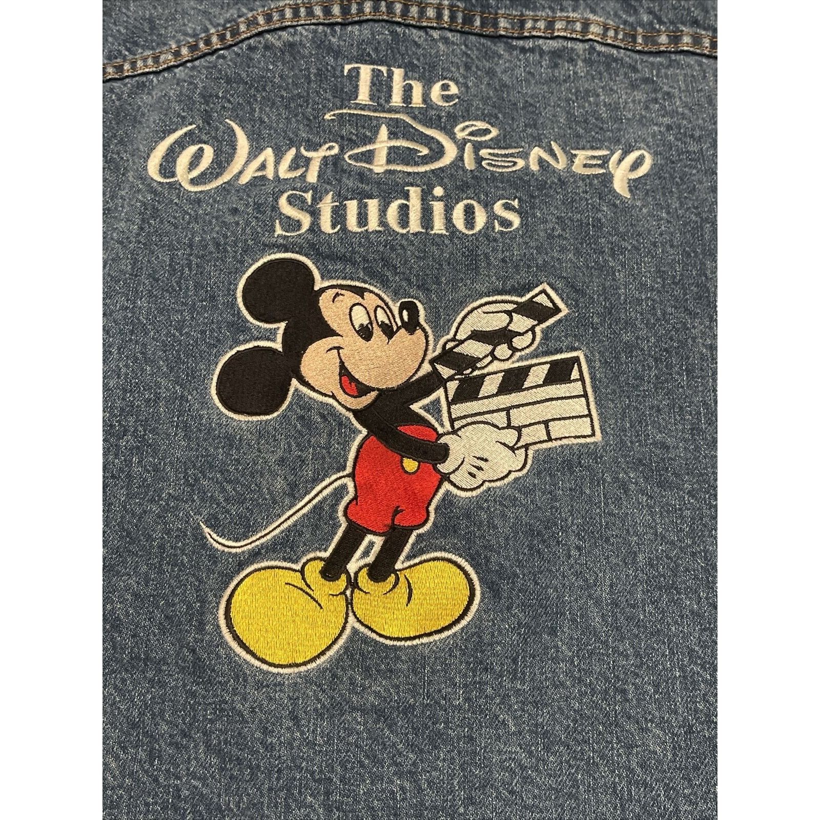 Mickey Unlimited Vintage 90s Medium Disney Mickey Inc CO Mouse Embroidered De Size US M / EU 48-50 / 2 - 9 Thumbnail