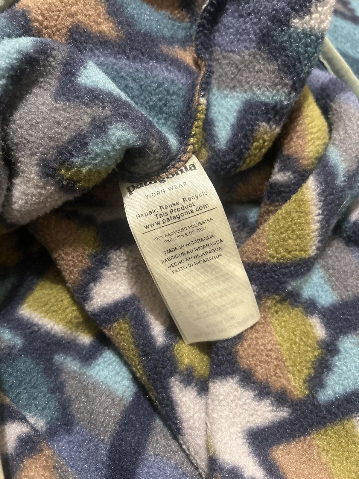 Patagonia Patagonia Synchilla Snap-T Fleece Aztec/Navajo Pullover Size US XL / EU 56 / 4 - 6 Thumbnail