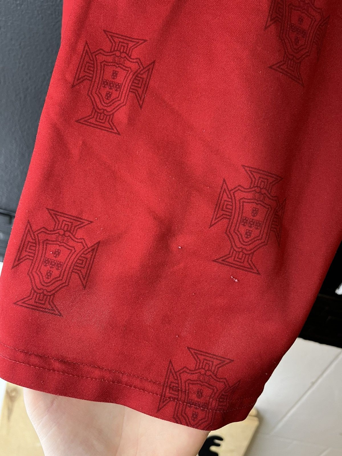 Japanese Brand × Vintage 1995 Portugal FPF Home Jersey XL Size US XL / EU 56 / 4 - 11 Thumbnail