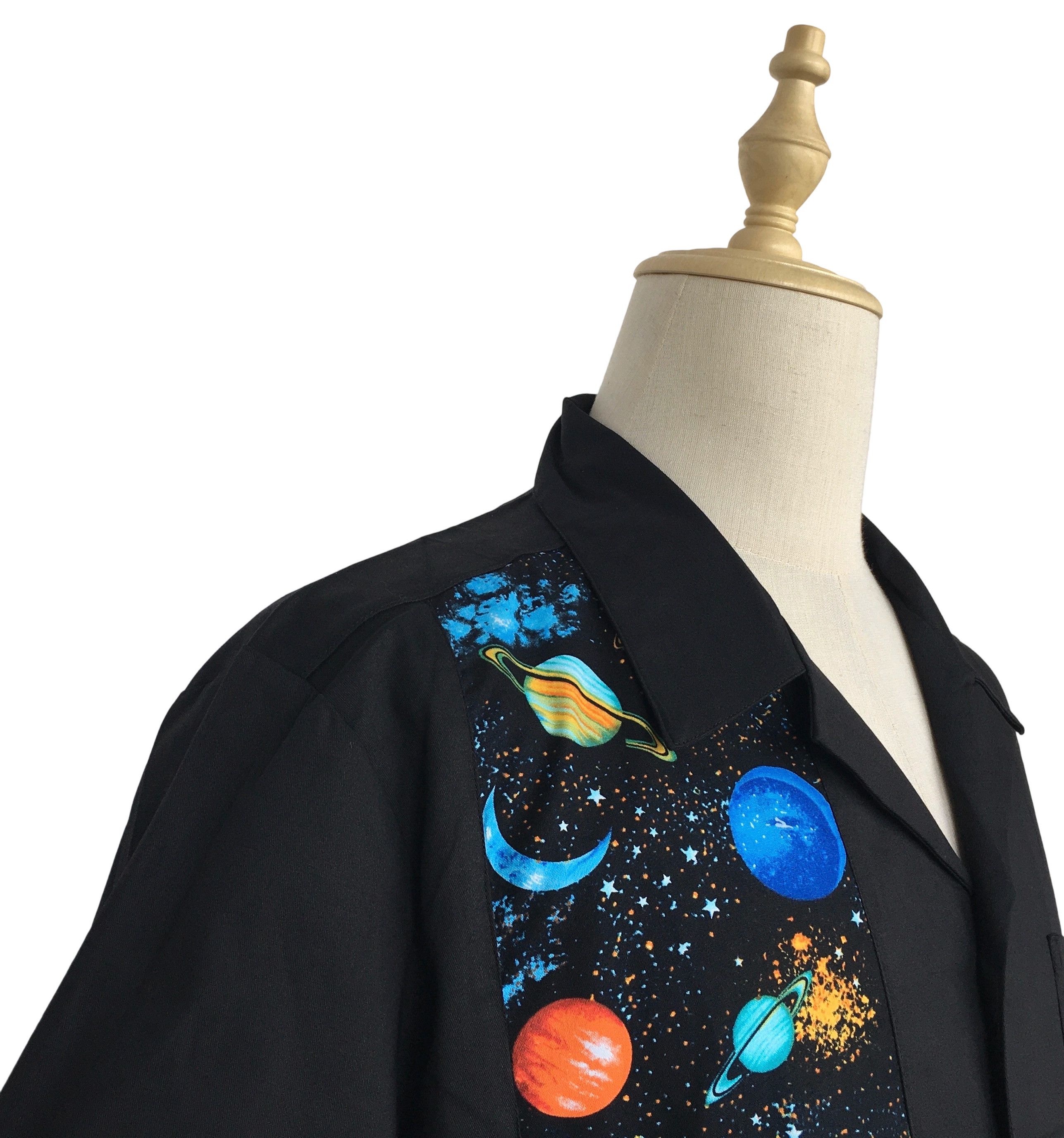 Other Vintage Style Space Panel Black Workshirts Size US XL / EU 56 / 4 - 6 Thumbnail