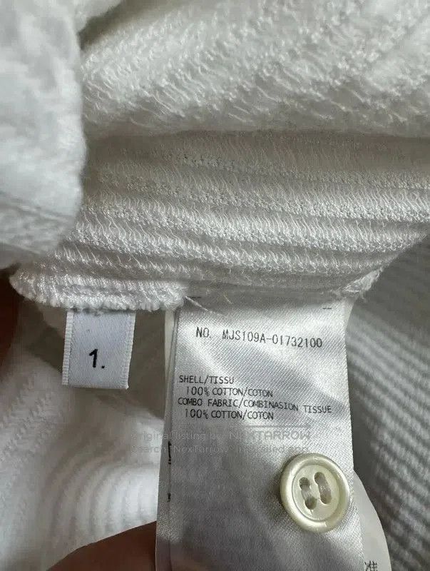 Thom Browne Thom Browne White Cotton Women's T-Shirt . Size S / US 4 / IT 40 - 4 Thumbnail