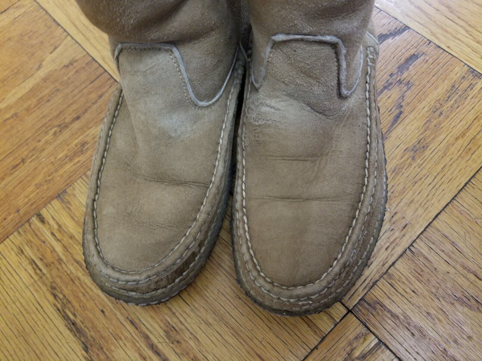Visvim Visvim Grindwood Moc Toe Folk Shearling Boots Size US 9.5 / EU 42-43 - 7 Thumbnail
