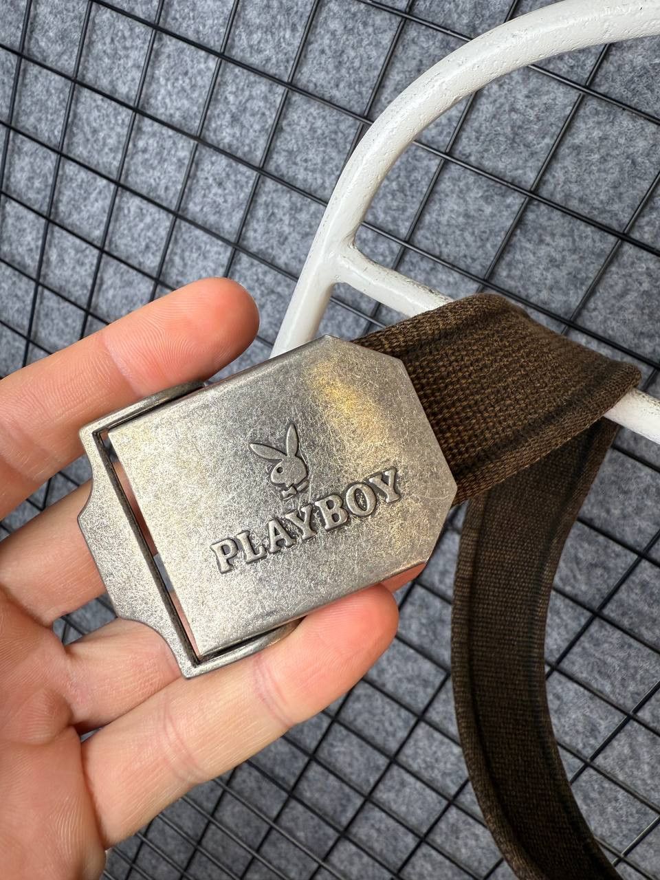 Playboy Vintage PlayBoy Logo Belt Cotton Size ONE SIZE - 2 Thumbnail