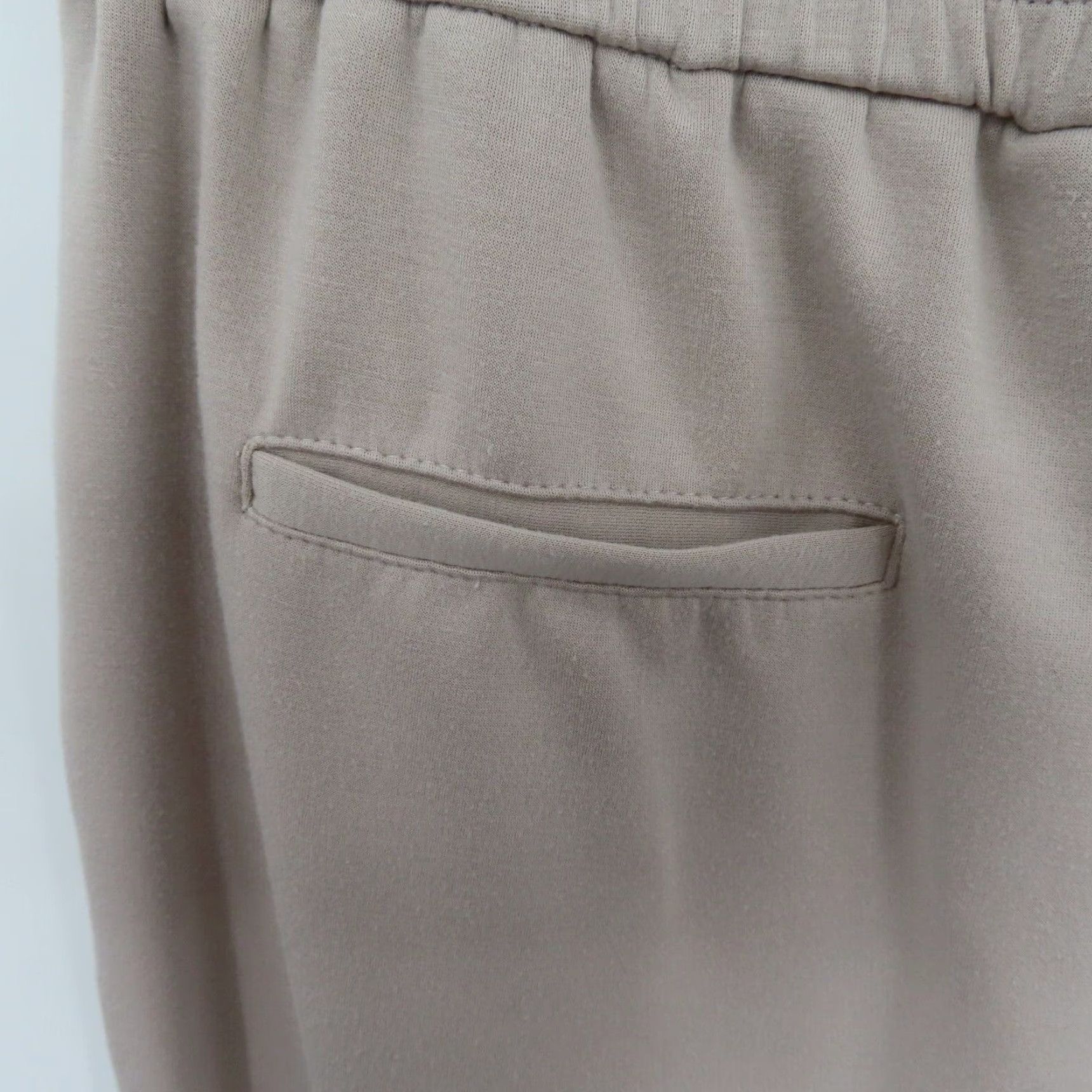 Vintage Mason DAmelie Pants Womens Medium Pull On Stretch Waistband Beige Pleated Front Size 32" / US 10 / IT 46 - 6 Thumbnail