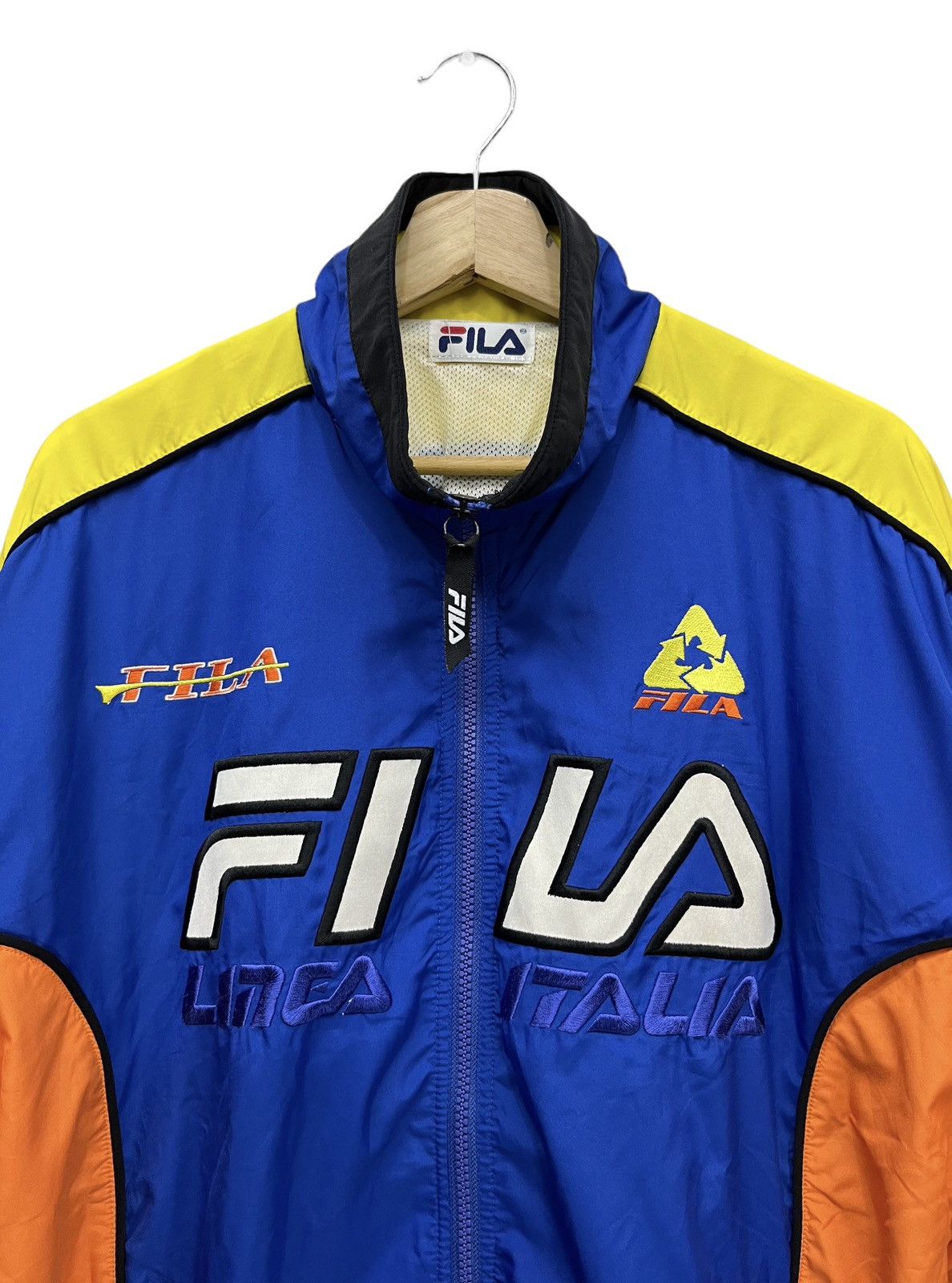 Fila 🔥90’s HIP HOP💥FILA Tracksuit Windbreaker Sets Colorblock Size US M / EU 48-50 / 2 - 11 Thumbnail