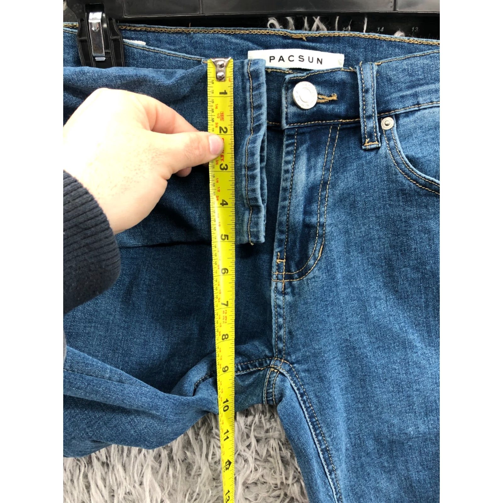 Pacsun PacSun Stacked Skinny Jeans Size 26 Womens Medium Wash Blue PacSun Jeans Regular Women 26 Blue Skinny Classic Modern 90s? Size 26" / US 2 / IT 38 - 4 Thumbnail