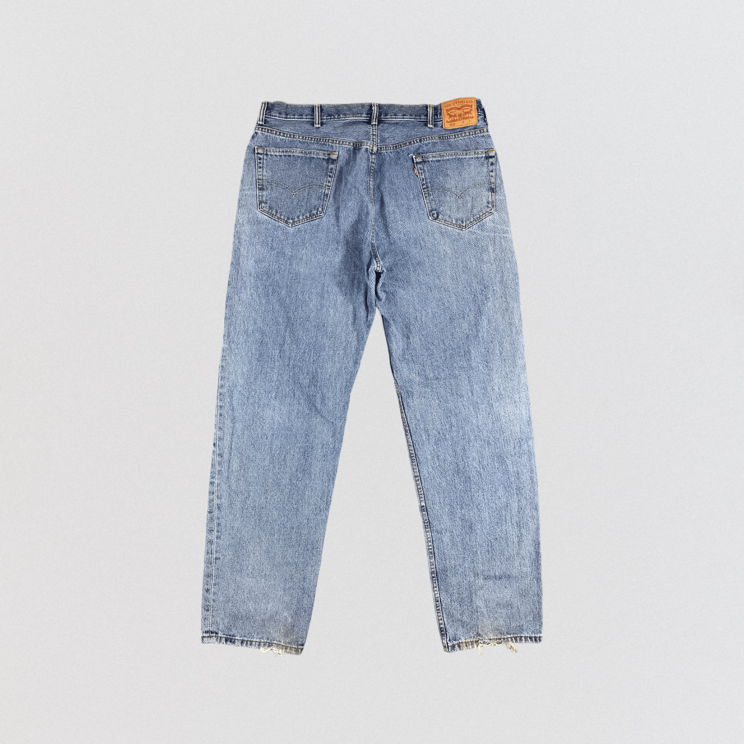 Levi's × Vintage Vintage Levis 550 Light Wash Jeans-JM1285 Size US 42 / EU 58 - 2 Thumbnail