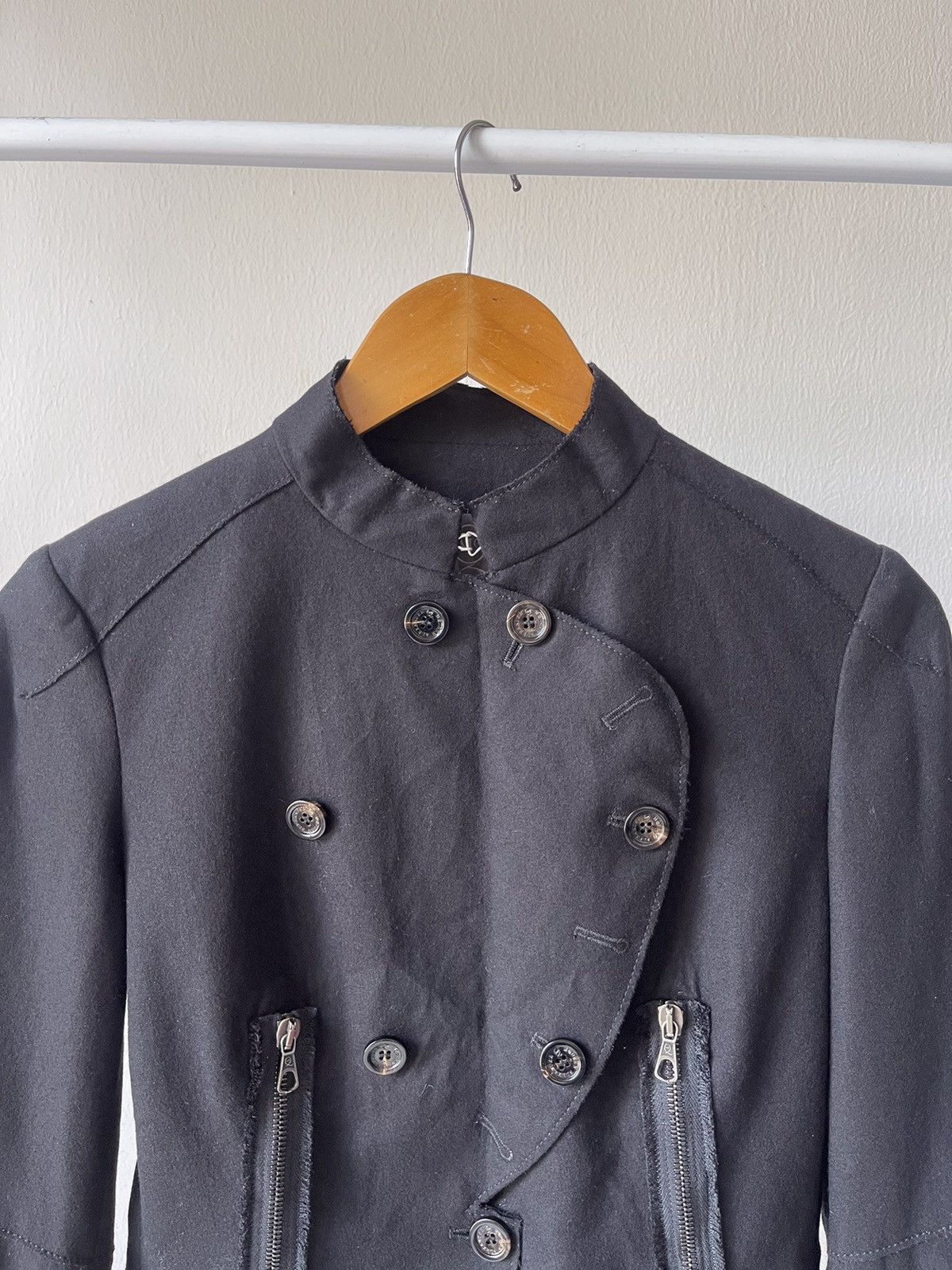 Alexander McQueen 2000s AlexanderMcqueen Wool Punk Zip Style Jacket 96 Size US XS / EU 42 / 0 - 8 Thumbnail