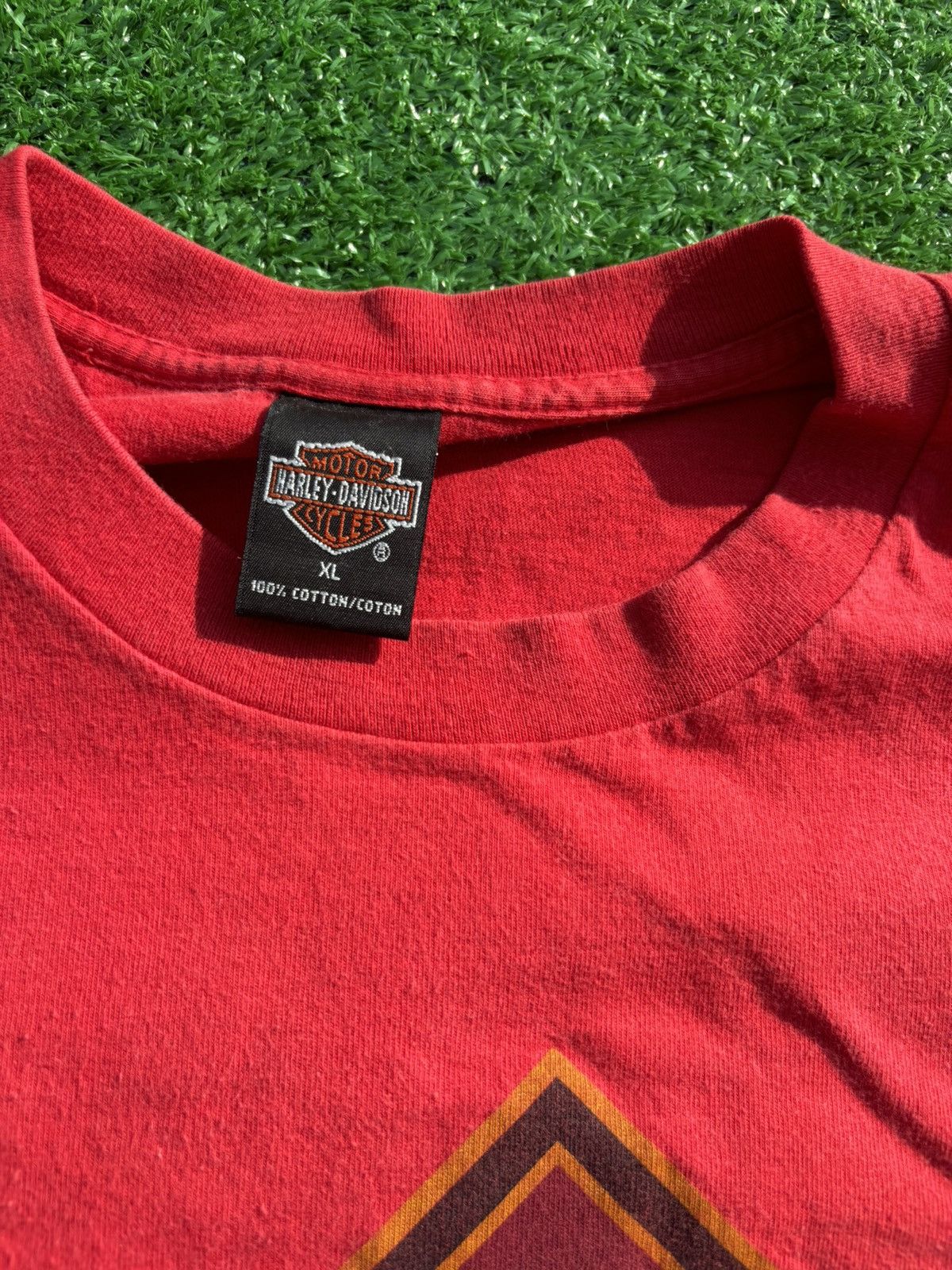Harley Davidson × Vintage Vintage Harley Davidson t shirt 1998 Size US XL / EU 56 / 4 - 3 Thumbnail