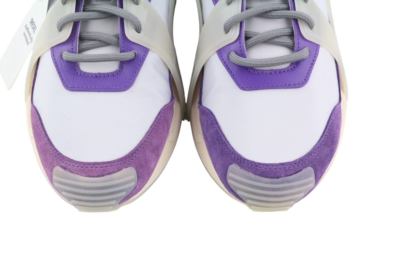 Diesel S-SERENDIPITY MASK EU44.5 Grey Almond Toe Low Top 41075 Size US 11.5 / EU 44-45 - 5 Thumbnail