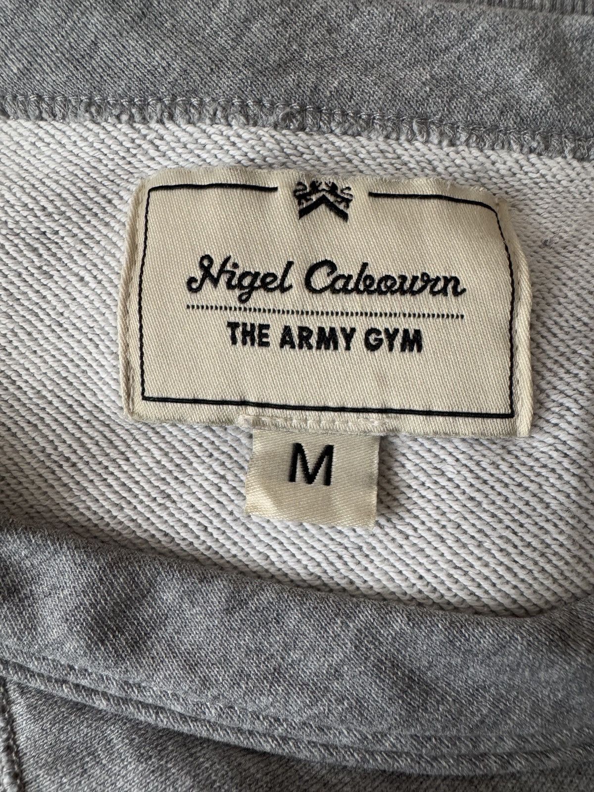 Nigel Cabourn 🔥🔥 Nigel Cabourn Globe Logo Sweatshirt Size US M / EU 48-50 / 2 - 4 Thumbnail