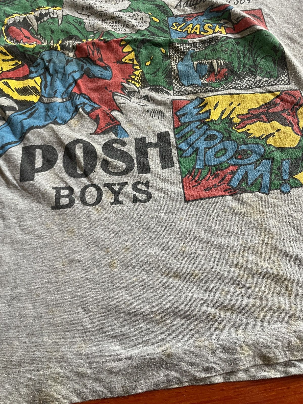 Vintage Posh Boy comic design Size US L / EU 52-54 / 3 - 5 Thumbnail