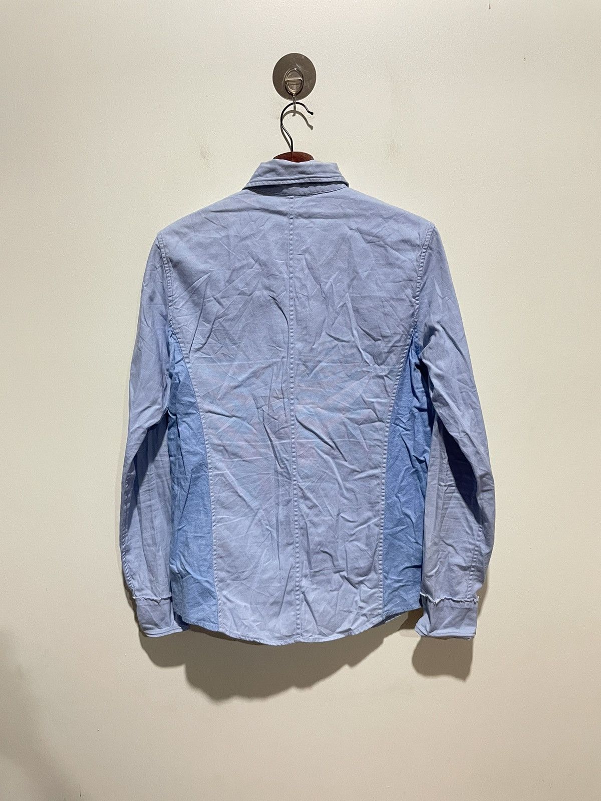 Japanese Brand Vadel Two Tone Shirt Size US S / EU 44-46 / 1 - 2 Thumbnail