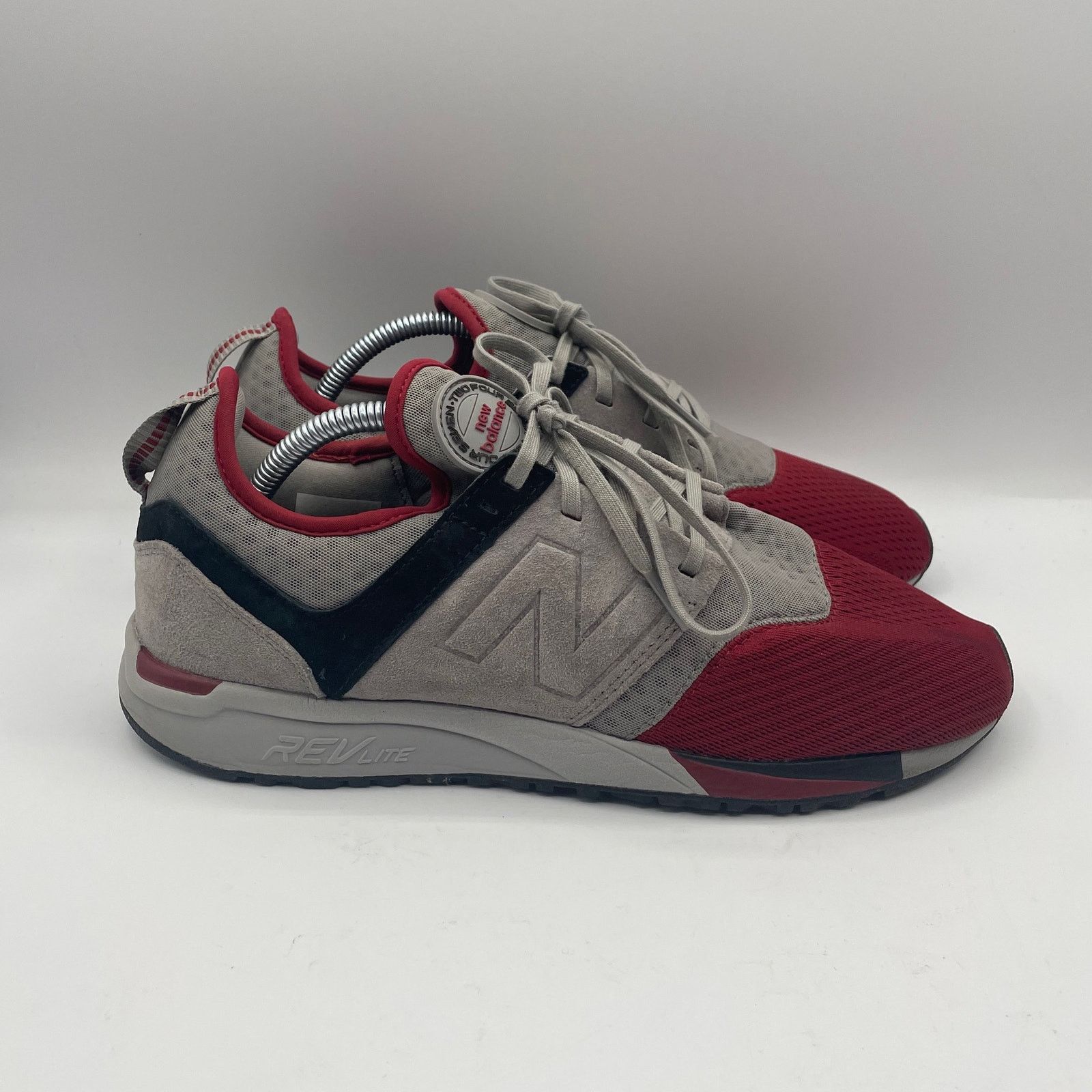 New Balance New Balance 247 Running Shoes Casual Grey Red Mens Size 9 Size US 9 / EU 42 - 3 Thumbnail