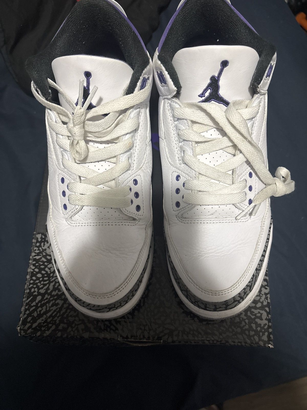 Jordan Brand Jordan 3 “Dark Iris” Size US 9 / EU 42 - 6 Thumbnail