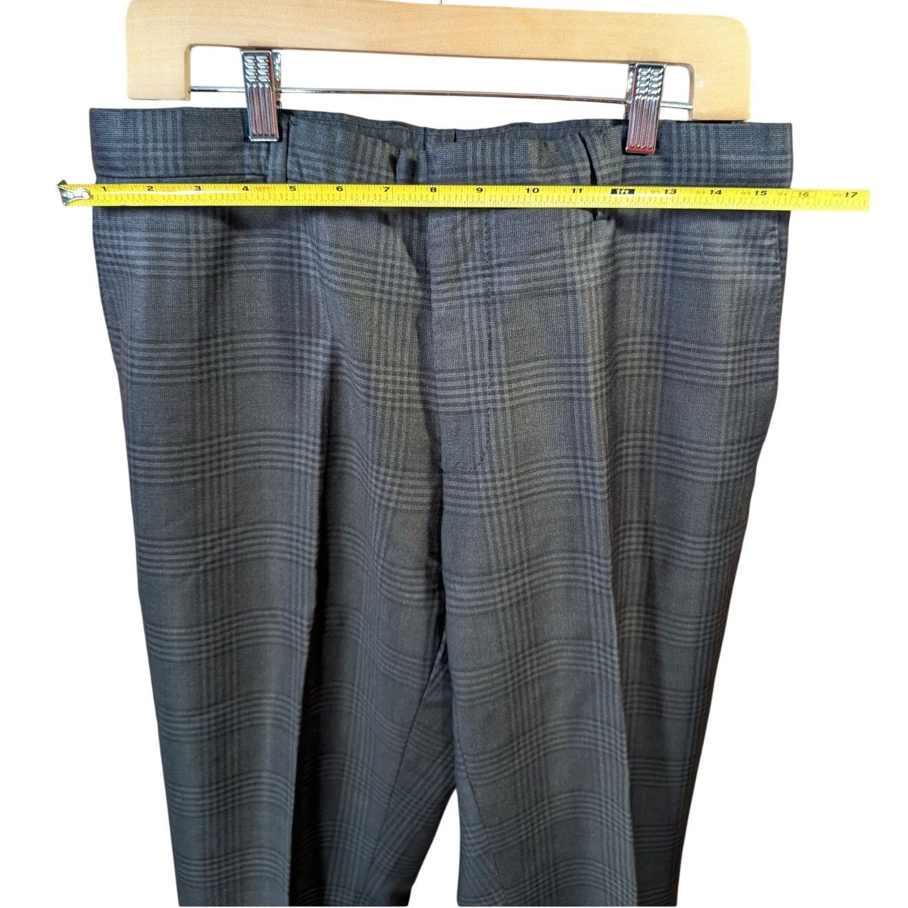 Burberry Burberry Men's Plaid TWO-Piece Suit 52R 42R US Made in Italy Size 42R - 17 Thumbnail