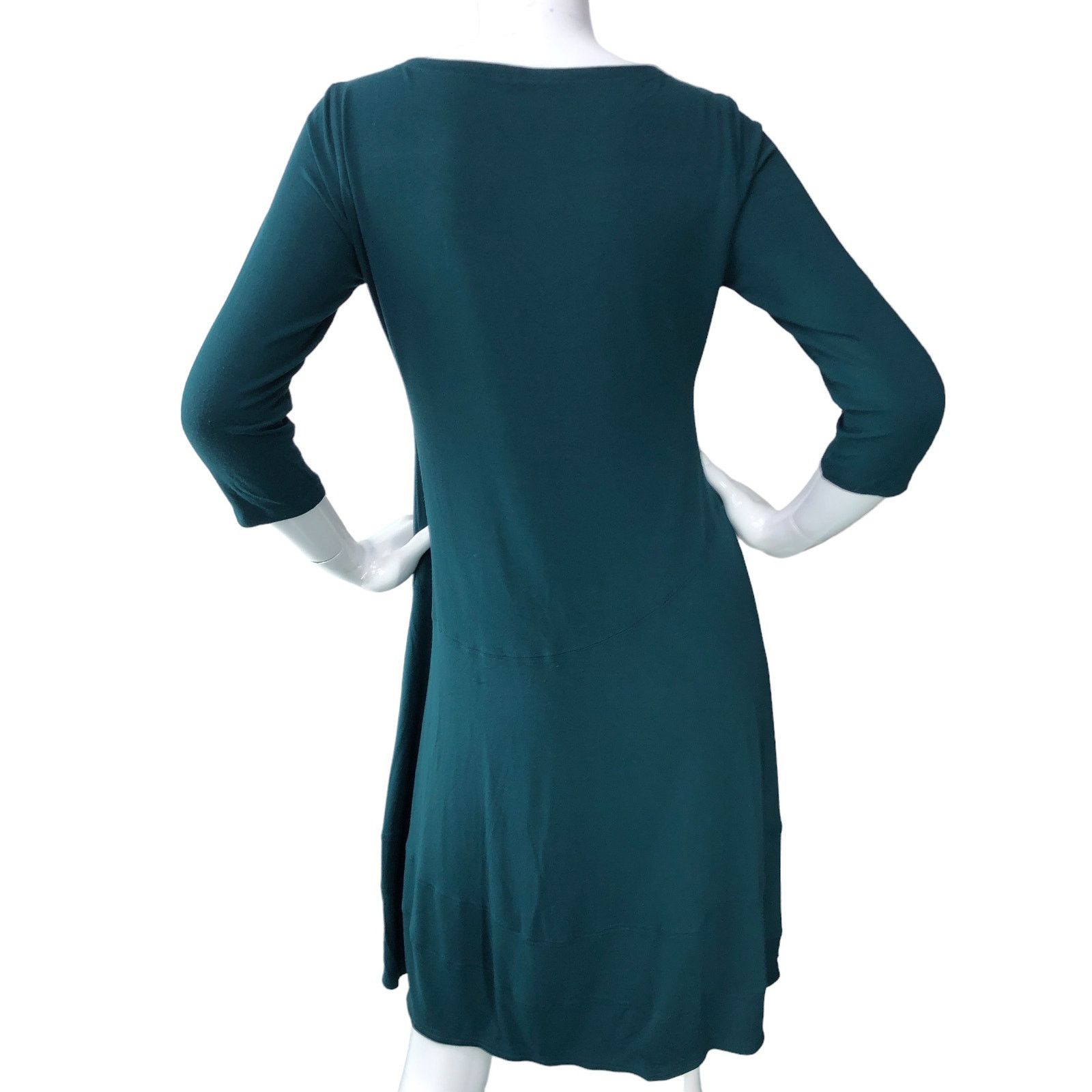 Eileen Fisher Eileen Fisher Size XS Dress Fit & Flare Jersey Knit Stretch Size XS / US 0-2 / IT 36-38 - 8 Thumbnail