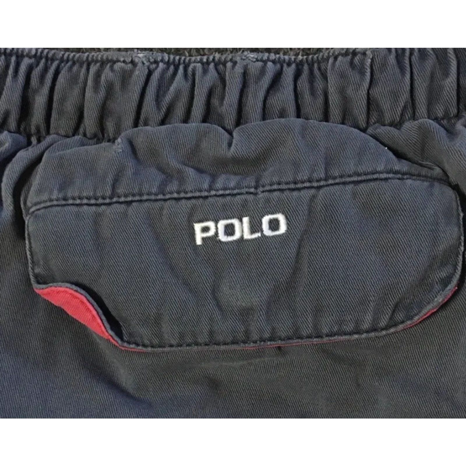Polo Ralph Lauren Vtg 90s Polo Ralph Lauren Faded Spellout Drawstring Shorts Polo Ralph Lauren Shirt Men L Gray 90s Grunge Logo Polo Ralph Lauren Mens Shorts Size US L / EU 52-54 / 3 - 4 Thumbnail