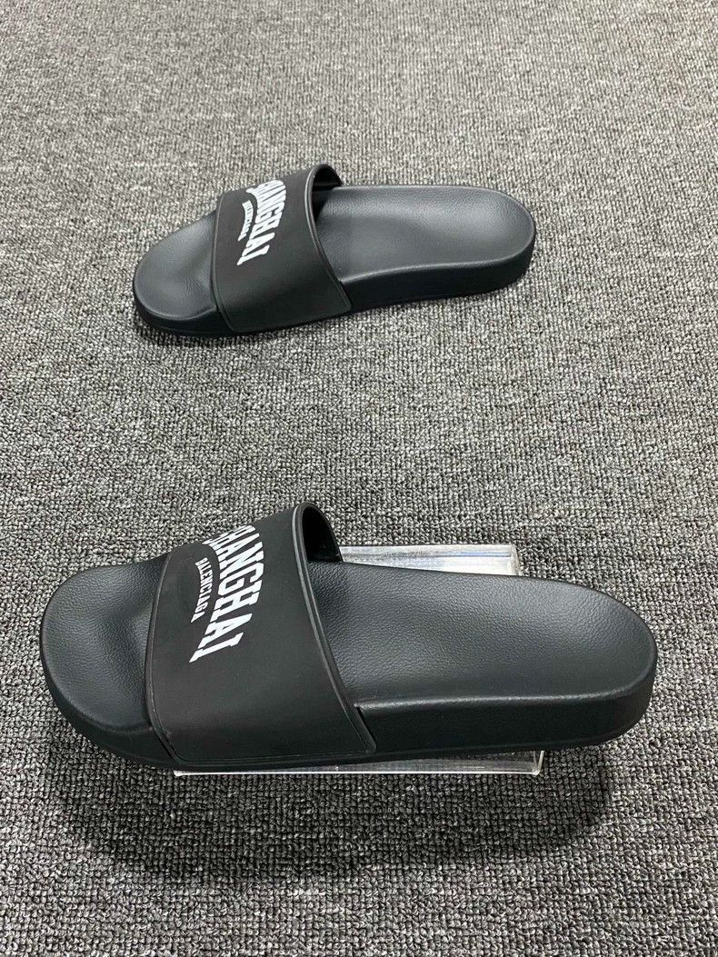 Balenciaga Black Limited Edition Slides from Balenciaga-2506 Size US 5 / EU 37 - 2 Thumbnail