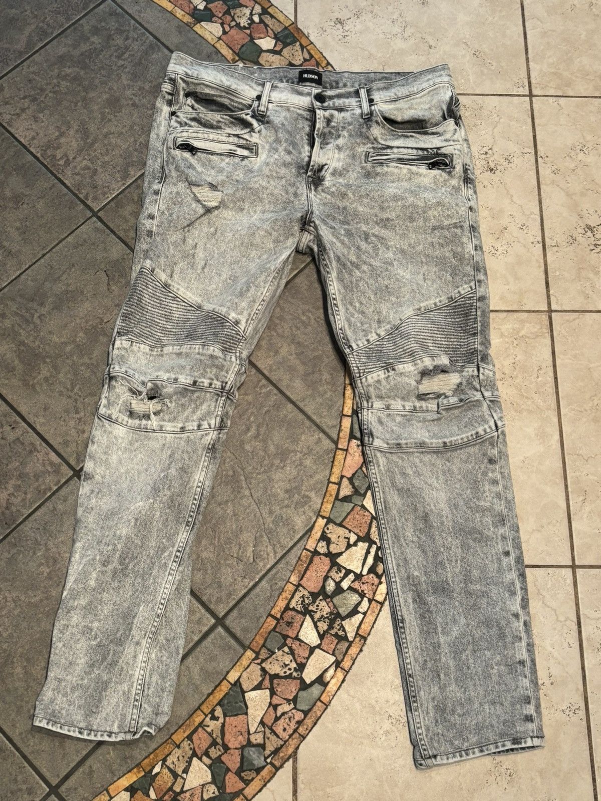 Hudson Hudson Whitewash Jeans Size 38 Size US 38 / EU 54 - 1 Thumbnail