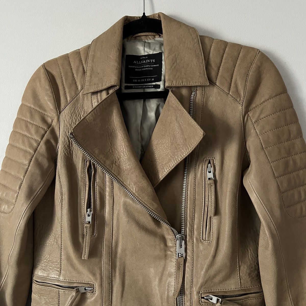 Allsaints All Saints Leather Jacket Women’s Size M / US 6-8 / IT 42-44 - 5 Thumbnail