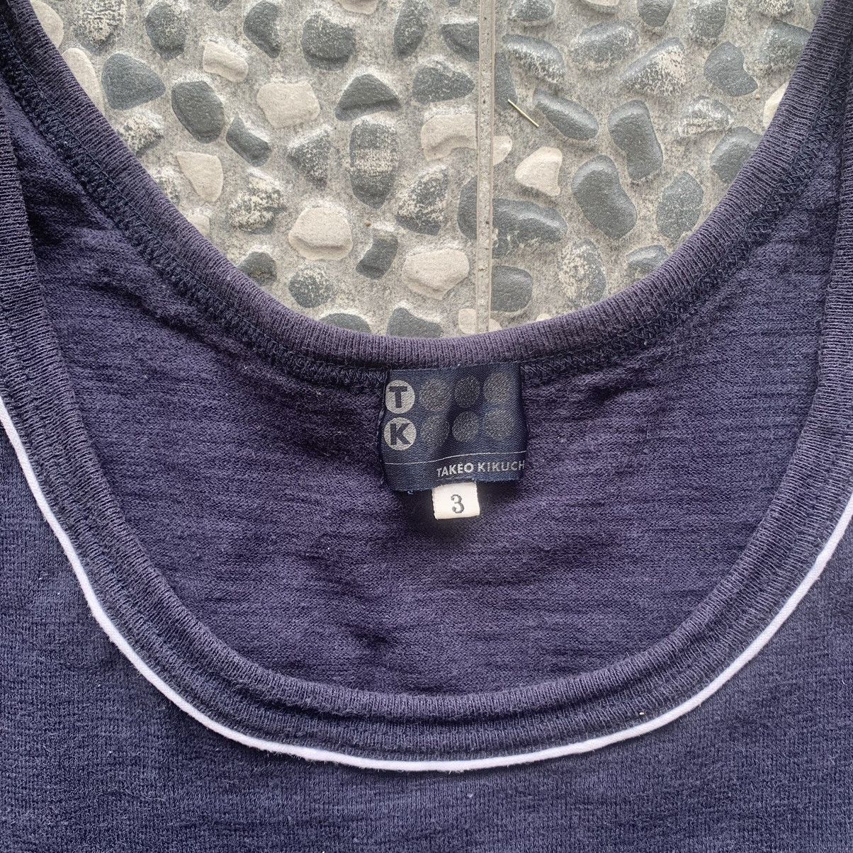 Designer × Japanese Brand × Takeo Kikuchi TAKEO KIKUCHI TANK TOP VERY RARE 💦 Size US L / EU 52-54 / 3 - 5 Thumbnail