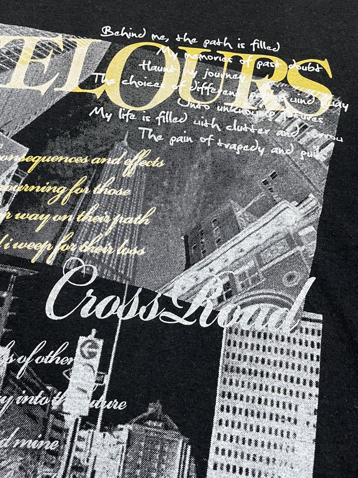 Japanese Brand Beaumere Classic Immortal Design Velours Sun Faded Photo Tee Size US M / EU 48-50 / 2 - 8 Thumbnail