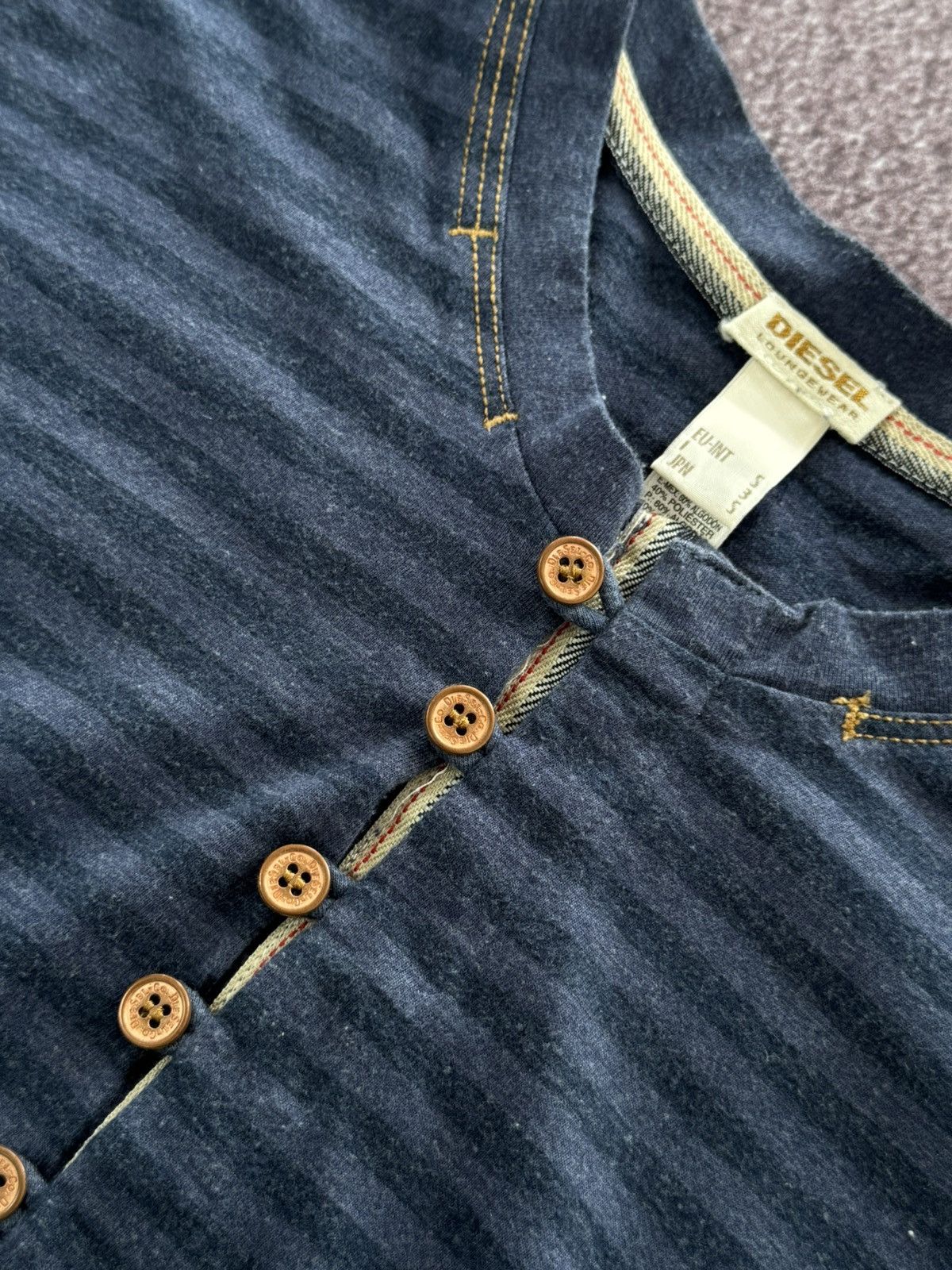 Diesel 00s Diesel Y2K Indian Vibe Button Up Long Sleeve Top Size S / US 4 / IT 40 - 9 Thumbnail