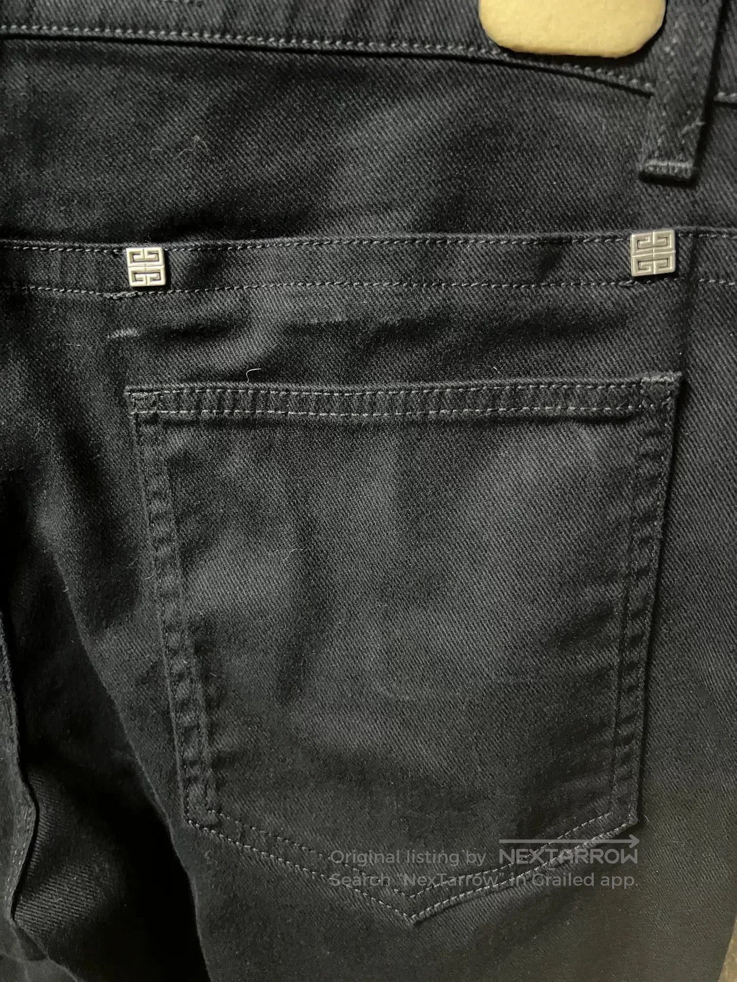 Givenchy Givenchy Men's Black Jeans W33 Italy. Size US 33 - 7 Thumbnail