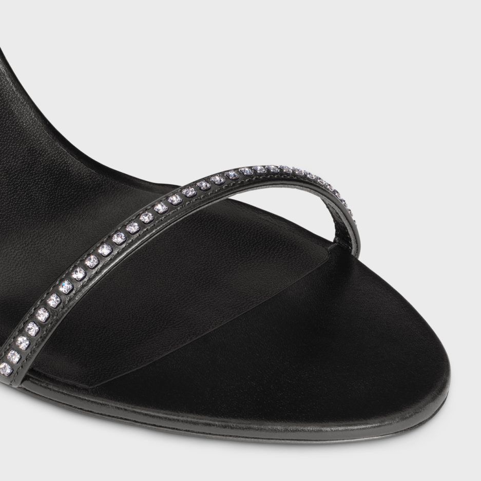 Celine o1w1db10125 355523959C Soir-Strap Sandals in Black Size US 6 / IT 36 - 4 Thumbnail
