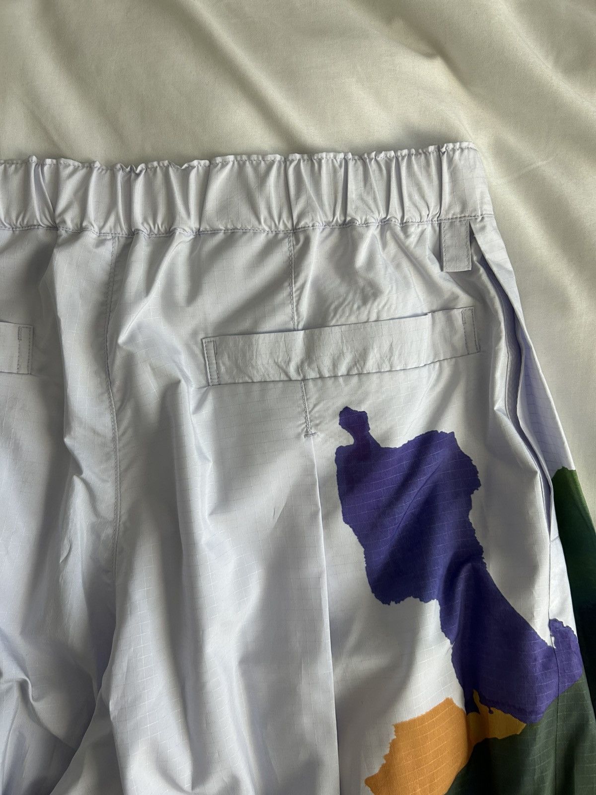 Comme des Garcons Homme Plus Homme Plisse Issey Miyake Cascade Picturesque Short Lavender Size US 31 - 10 Thumbnail