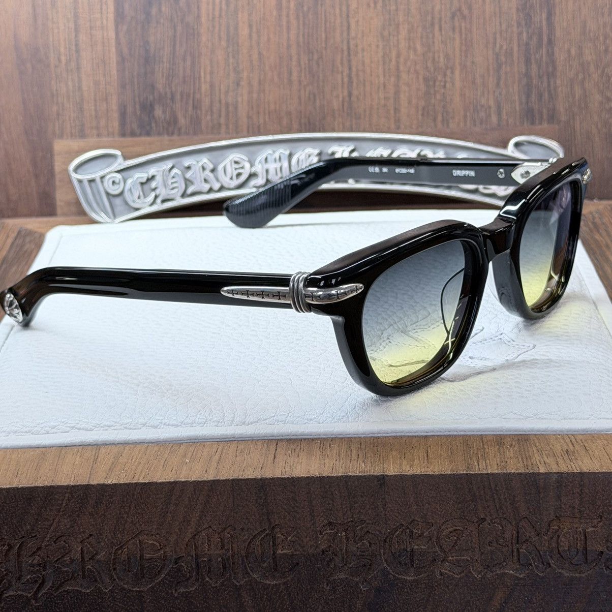 Chrome Hearts Chrome Hearts Drippin 1/1 Sunglasses Size ONE SIZE - 4 Thumbnail